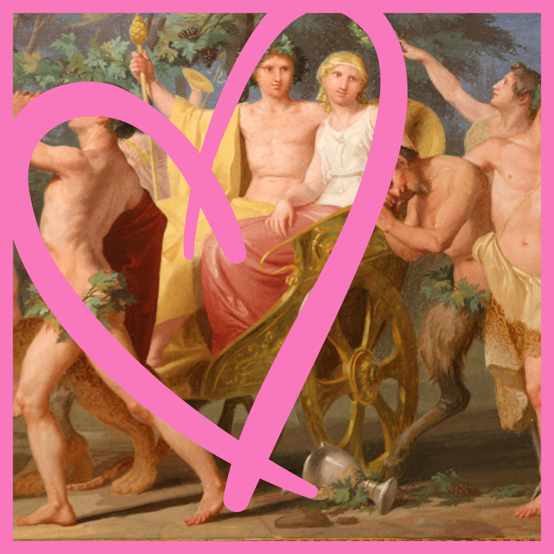 Castello di Racconigi – San Valentino 2022. La storia di Bacco e Arianna